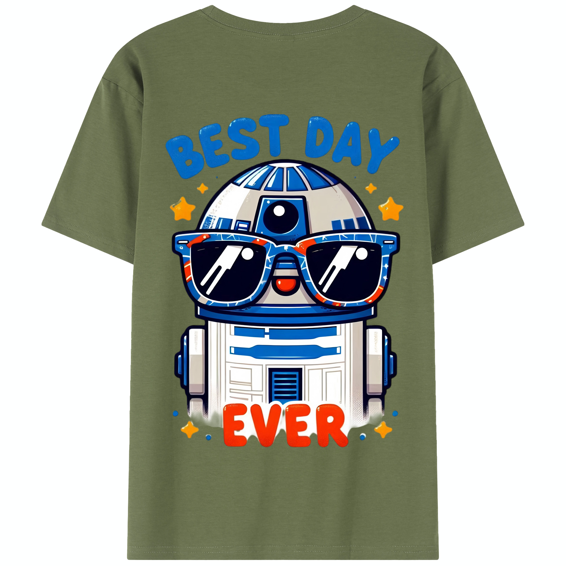 （画像用） スター・ウォーズ Star Wars 綿100％半袖Tシャツ（背面プリント）